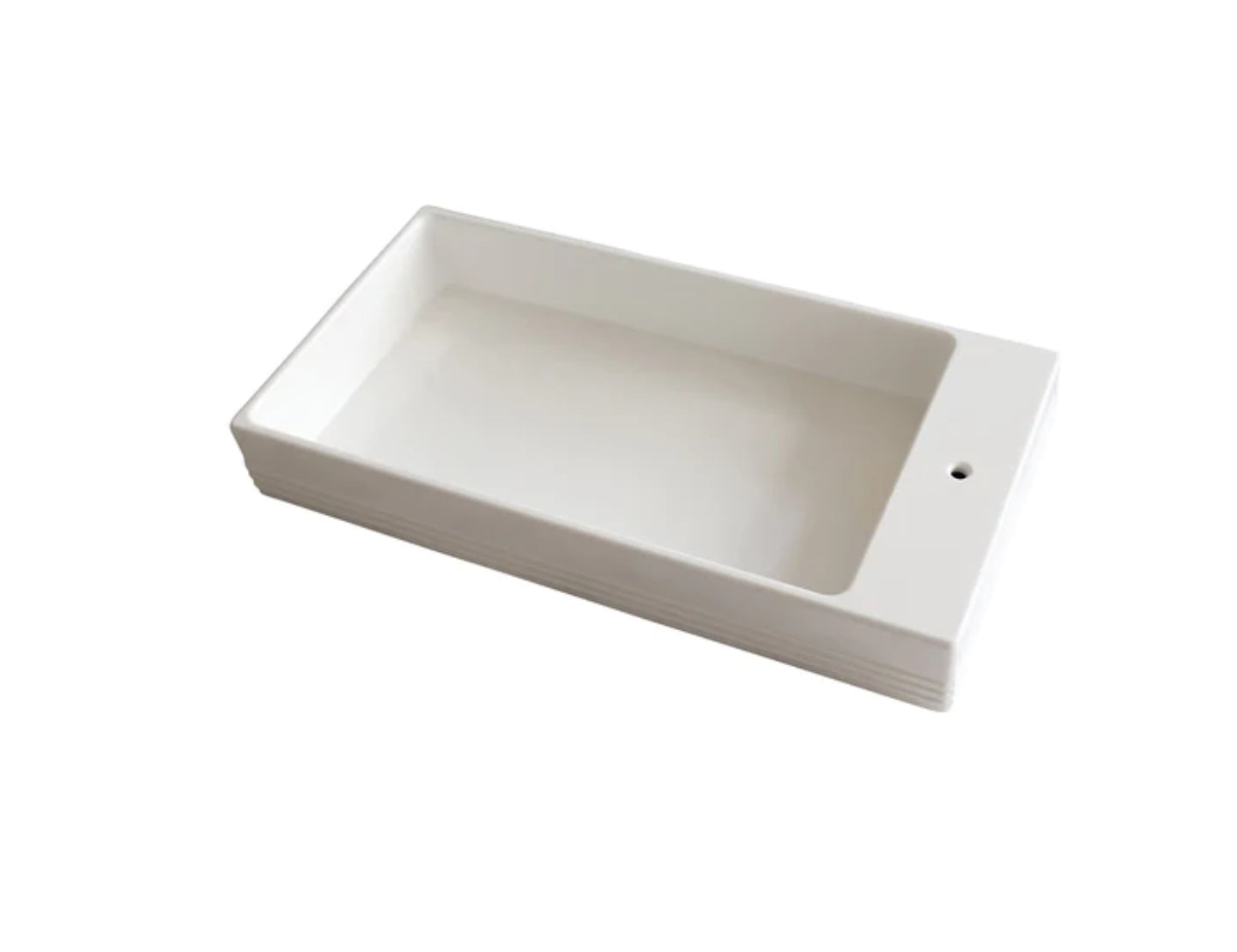 Pinstripes melamine guest towel holder